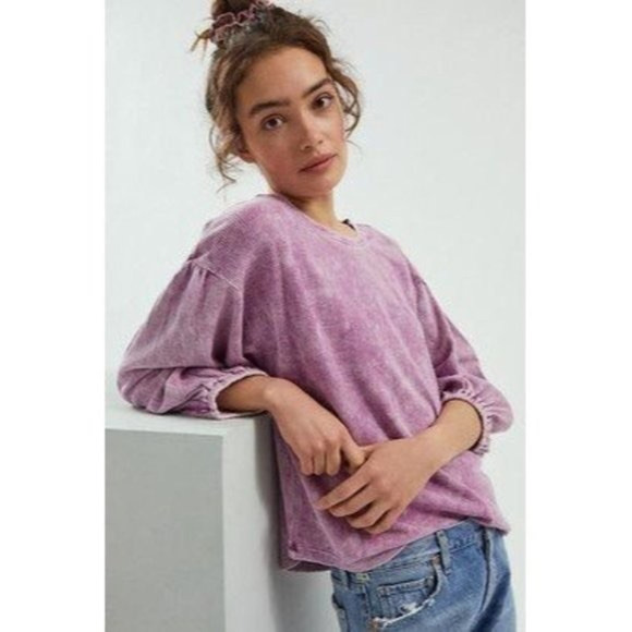 Anthropologie Pilcro‎ Washed Waffle Long Sleeve Thermal Size XS OB1278689. - Picture 1 of 6